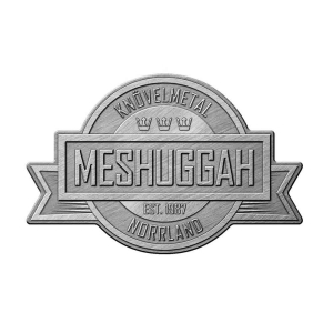 Meshuggah - Crest Pin Badge in the group MERCHANDISE / Merch / Hårdrock at Bengans Skivbutik AB (5537352)