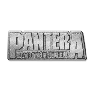 Pantera - Cowboys From Hell Retail Packed Pin Badg in the group MERCHANDISE / Merch / Hårdrock at Bengans Skivbutik AB (5537382)