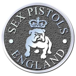 Sex Pistols - Bull Dog England Pin Badge in the group MERCHANDISE at Bengans Skivbutik AB (5537395)