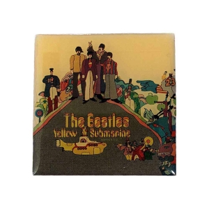 The Beatles - Yellow Submarine Album Pin Badge in the group MERCHANDISE / Merch / Pop-Rock at Bengans Skivbutik AB (5537414)