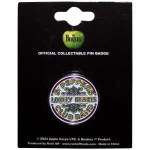 The Beatles - Sgt Pepper Drum Pin Badge in the group MERCHANDISE / Merch / Pop-Rock at Bengans Skivbutik AB (5537428)