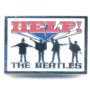 The Beatles - Help! Pin Badge in the group MERCHANDISE / Merch / Pop-Rock at Bengans Skivbutik AB (5537434)