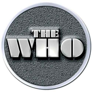 The Who - Stencil Logo Hichrome Pin Badge in the group MERCHANDISE / Merch / Pop-Rock at Bengans Skivbutik AB (5537440)