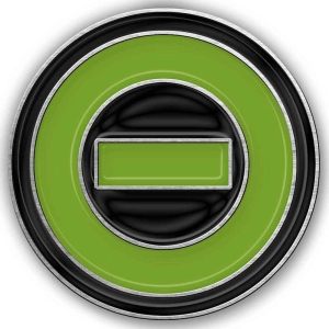 Type O Negative - Negative Symbol Pin Badge in the group MERCHANDISE / Merch / Hårdrock at Bengans Skivbutik AB (5537445)