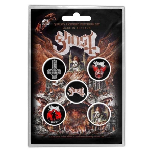 Ghost - Prequelle Button Badge Pack in the group MERCHANDISE / Merch / Hårdrock at Bengans Skivbutik AB (5537463)