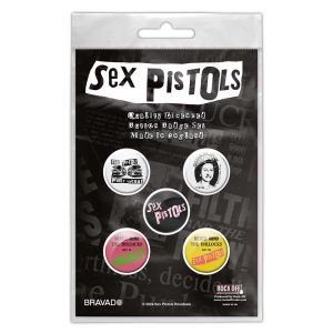 Sex Pistols - Never Mind The B**** Button Badge Pack in the group MERCHANDISE / Merch / Punk at Bengans Skivbutik AB (5537479)