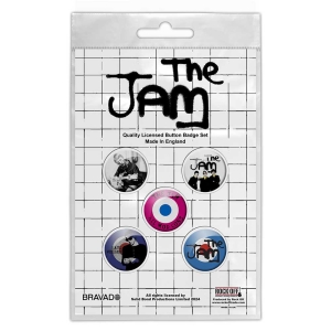 The Jam - All Mod Cons Button Badge Pack in the group MERCHANDISE at Bengans Skivbutik AB (5537494)