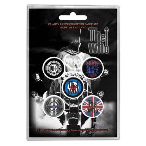 The Who - Quadrophenia Button Badge Pack in the group MERCHANDISE / Merch / Pop-Rock at Bengans Skivbutik AB (5537495)