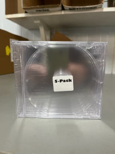 Cd-Ask - 5-Pack Jewelcase Inkl Klar Monterat Tray in the group OTHER / Övrigt /  at Bengans Skivbutik AB (5537642)