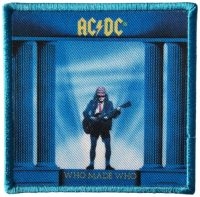 Ac/Dc - Patch Who Made Who Printed  (8,9 X in the group MERCHANDISE / Merch / Hårdrock at Bengans Skivbutik AB (5537649)