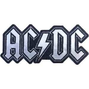 Ac/Dc - Cut-Out Foil Logo Woven Patch in the group MERCH / Minsishops-merch / Ac/Dc at Bengans Skivbutik AB (5537654)