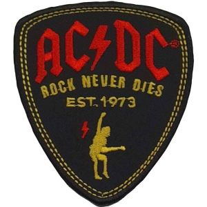 Ac/Dc - Plectrum Woven Patch in the group MERCH / Minsishops-merch / Ac/Dc at Bengans Skivbutik AB (5537657)