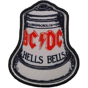 Ac/Dc - Hells Bells White Printed Patch in the group MERCH / Minsishops-merch / Ac/Dc at Bengans Skivbutik AB (5537662)