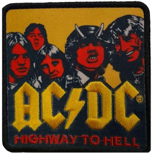 Ac/Dc - Highway To Hell Alt Colour Printed Patch in the group MERCHANDISE / Merch / Hårdrock at Bengans Skivbutik AB (5537663)