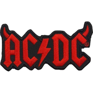 Ac/Dc - Horns Woven Patch in the group MERCH / Minsishops-merch / Ac/Dc at Bengans Skivbutik AB (5537665)