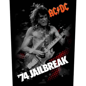 Ac/Dc - 74 Jailbreak Back Patch in the group MERCHANDISE / Merch / Hårdrock at Bengans Skivbutik AB (5537679)