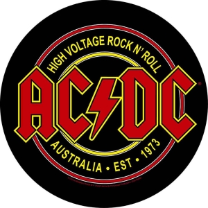 Ac/Dc - High Voltage Rock N Roll Back Patch in the group OTHER / MK Export CDON Merch at Bengans Skivbutik AB (5537680)