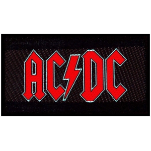 Ac/Dc - Red Logo Standard Patch in the group MERCH / Minsishops-merch / Ac/Dc at Bengans Skivbutik AB (5537683)