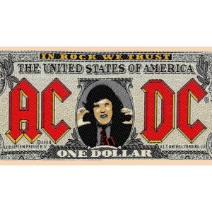 Ac/Dc - Bank Note Standard Patch in the group MERCHANDISE at Bengans Skivbutik AB (5537685)