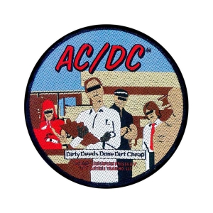Ac/Dc - Dirty Deeds Standard Patch in the group MERCH / Minsishops-merch / Ac/Dc at Bengans Skivbutik AB (5537686)