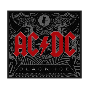 Ac/Dc - Black Ice Standard Patch in the group MERCH / Minsishops-merch / Ac/Dc at Bengans Skivbutik AB (5537687)