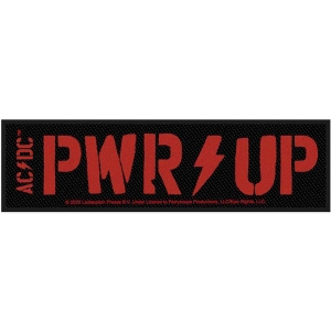 Ac/Dc - Pwr-Up Super Strip Patch in the group MERCHANDISE at Bengans Skivbutik AB (5537692)