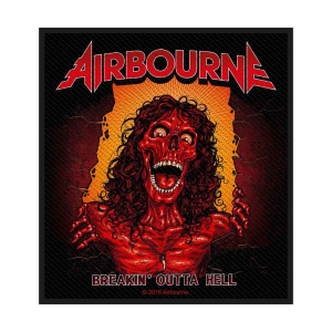 Airbourne - Breakin' Outta Hell Standard Patch in the group MERCHANDISE / Merch / Hårdrock at Bengans Skivbutik AB (5537698)