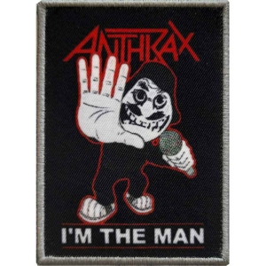 Anthrax - I'm The Man Printed Patch in the group MERCHANDISE at Bengans Skivbutik AB (5537719)