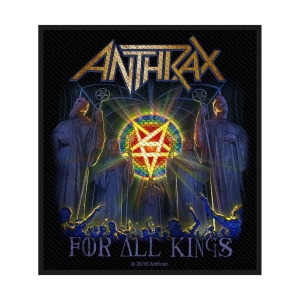 Anthrax - For All Kings Standard Patch in the group MERCHANDISE at Bengans Skivbutik AB (5537724)