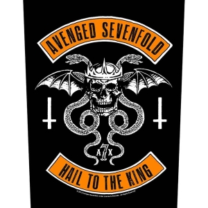 Avenged Sevenfold - Biker Back Patch in the group MERCH at Bengans Skivbutik AB (5537730)