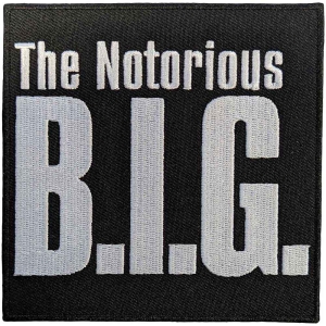 Biggie Smalls - The Notorious Woven Patch in the group MERCHANDISE / Merch / Hip Hop-Rap at Bengans Skivbutik AB (5537741)