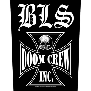 Black Label Society - Doom Crew Back Patch in the group MERCHANDISE / Merch / Hårdrock at Bengans Skivbutik AB (5537743)