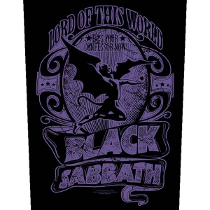 Black Sabbath - Lord Of This World Back Patch in the group MERCHANDISE / Merch / Hårdrock at Bengans Skivbutik AB (5537753)