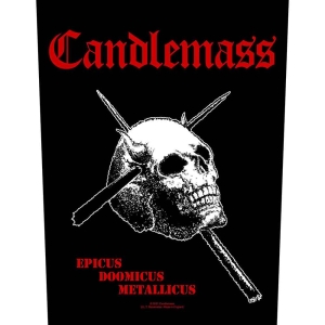 Candlemass - Epicus Doomicus Metallicus Back Patch in the group MERCHANDISE at Bengans Skivbutik AB (5537784)