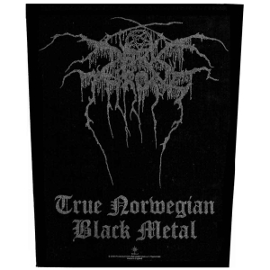Darkthrone - True Norwegian Black Metal Back Patch in the group MERCHANDISE / Merch / Hårdrock at Bengans Skivbutik AB (5537809)