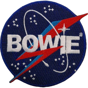 David Bowie - Nasa Woven Patch in the group MERCHANDISE / Merch / Pop-Rock at Bengans Skivbutik AB (5537815)