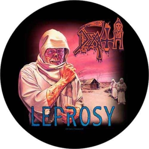 Death - Leprosy Back Patch in the group MERCHANDISE / Merch / Hårdrock at Bengans Skivbutik AB (5537825)