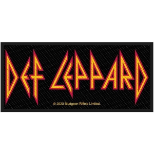 Def Leppard - Logo Standard Patch in the group MERCHANDISE at Bengans Skivbutik AB (5537830)
