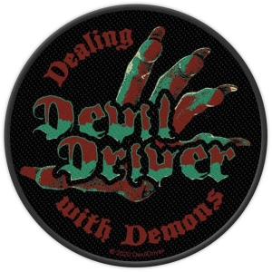 Devildriver - Dealing With Demons Standard Patch in the group MERCHANDISE at Bengans Skivbutik AB (5537836)