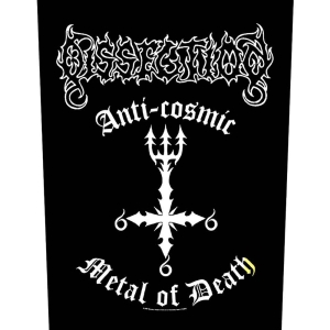 Dissection - Anti-Cosmic Metal Of Death Back Patch in the group MERCHANDISE / Merch / Hårdrock at Bengans Skivbutik AB (5537842)