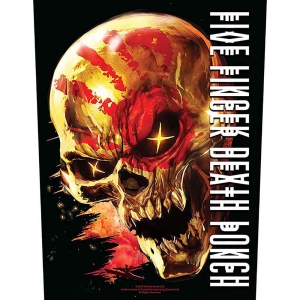 Five Finger Death Punch - And Justice For None Back Patch in the group MERCHANDISE / Merch / Hårdrock at Bengans Skivbutik AB (5537864)
