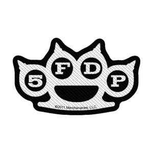 Five Finger Death Punch - Knuckles Cutout Standard Patch in the group MERCHANDISE at Bengans Skivbutik AB (5537869)