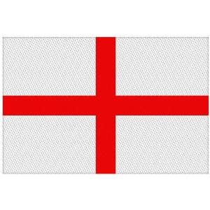 Flag - St. George Standard Patch in the group MERCHANDISE / Merch / Punk at Bengans Skivbutik AB (5537872)