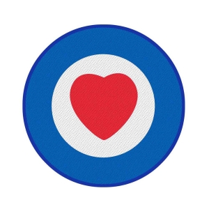 Generic - Heart Target Standard Patch in the group OTHER / MK Export CDON Merch at Bengans Skivbutik AB (5537888)