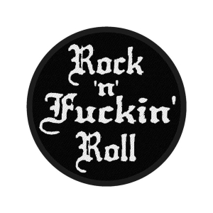 Generic - Rock N Fuckin' Roll Standard Patch in the group OTHER / MK Export CDON Merch at Bengans Skivbutik AB (5537893)