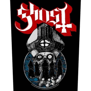 Ghost - Papa Warriors Back Patch in the group MERCHANDISE / Merch / Hårdrock at Bengans Skivbutik AB (5537899)