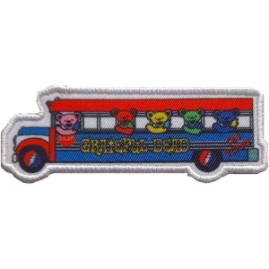Grateful Dead - Bus Printed Patch in the group MERCHANDISE / Merch / Pop-Rock at Bengans Skivbutik AB (5537911)