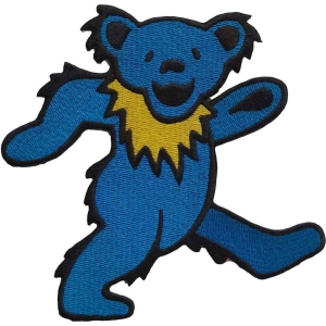 Grateful Dead - Blue Dancing Bear Woven Patch in the group MERCHANDISE / Merch / Pop-Rock at Bengans Skivbutik AB (5537917)