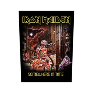 Iron Maiden - Somewhere In Time Back Patch in the group MERCHANDISE / Merch / Hårdrock at Bengans Skivbutik AB (5537972)