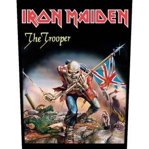Iron Maiden - The Trooper Back Patch in the group MERCHANDISE / Merch / Hårdrock at Bengans Skivbutik AB (5537988)